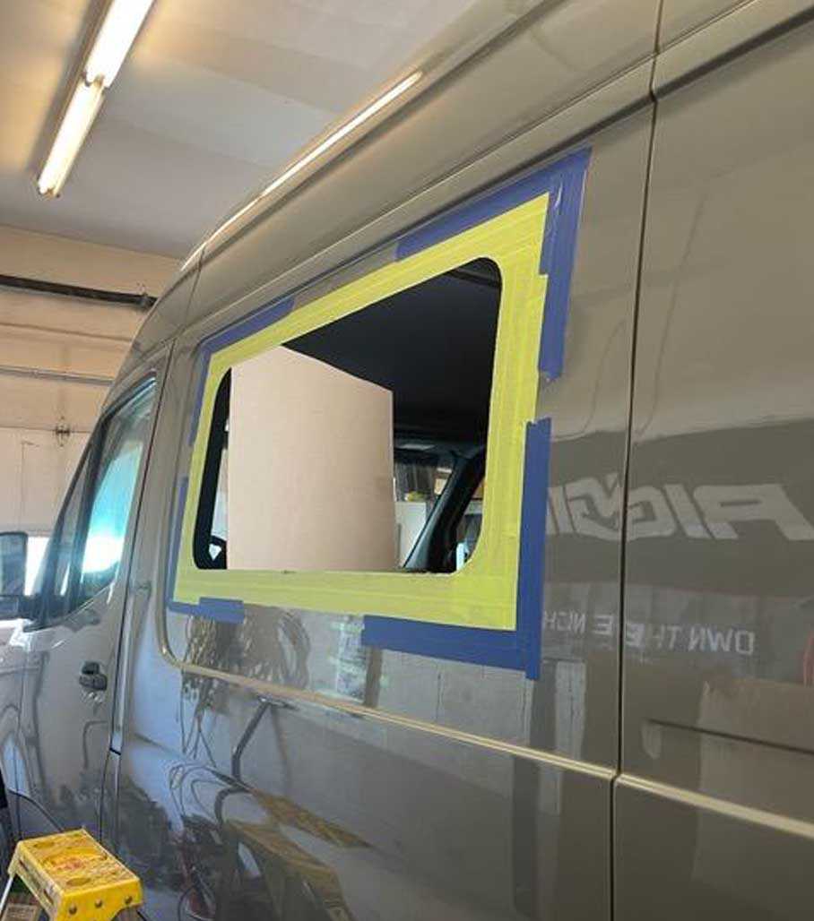 van hole cutting services